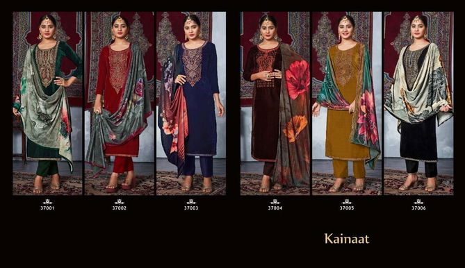 Rk Kainaat Winter Wear Wholesale Dress Material Catalog
